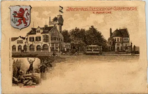 Düsseldorf-Grafenberg - Jägerhaus -622906
