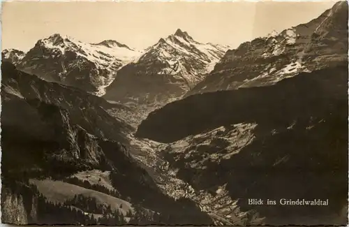 Blick ins Grindelwaldtal -623126
