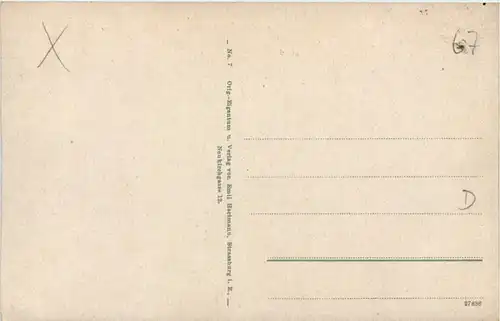 Schlachtfeld in den Vogesen - Markirch - Künstler-AK Eugen Felle -606834