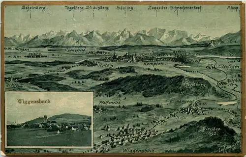 Wiggensbach - Künstler-AK Eugen Felle -607264