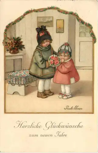 Neujahr - Künstler Pauli Ebner -624186