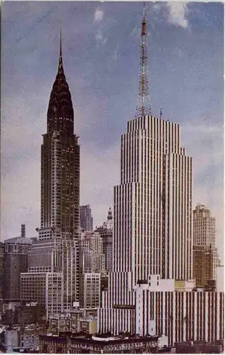 New York - Chrysler and News Building -624466