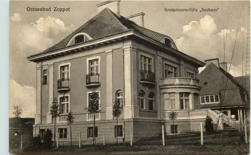 Zoppot - Kronprinzen-Villa Seehaus -625204