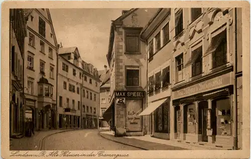 Lindau - Alte Häuser in der Cramergasse -608546