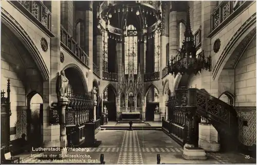 Wittenberg, inneres der Schlosskirche -511798