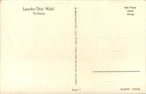 Lauscha, Tierberg -511958