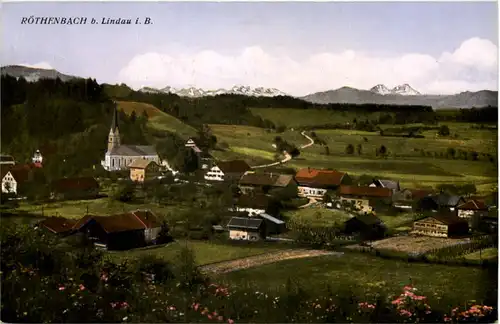 Röthenbach bei Lindau - Künstler-AK Eugen Felle -609556