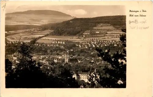 Meiningen, Blick zum Dolmar -512438
