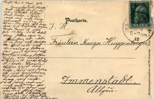 Kaufbeuren - Frauenkloster - Künstler-AK Eugen Felle -610076