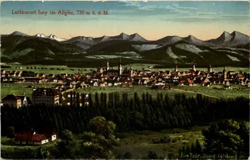 Isny bei Allgäu - Künstler-AK Eugen Felle -610236