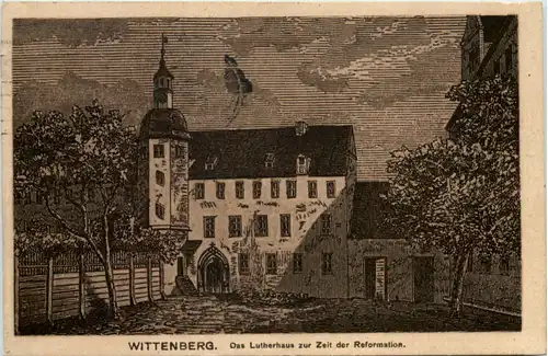 Wittenberg, Das Lutherhaus zur Zeit der Reformation -512778