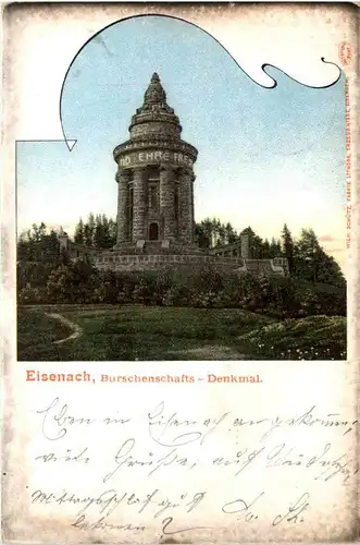 Eisenach, Burschenschafts-Denkmal -512978