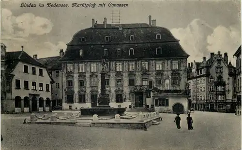 Lindau im Bodensee - Marktplatz -610956