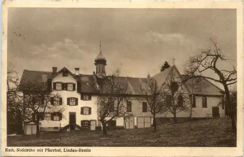 Lindau - Reutin - Kath. Notkirche mit Pfarrhof -611236