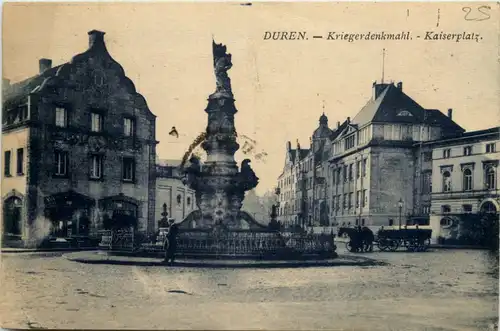 Düren, Krieger-Denkmal - Kaiserplatz -514198