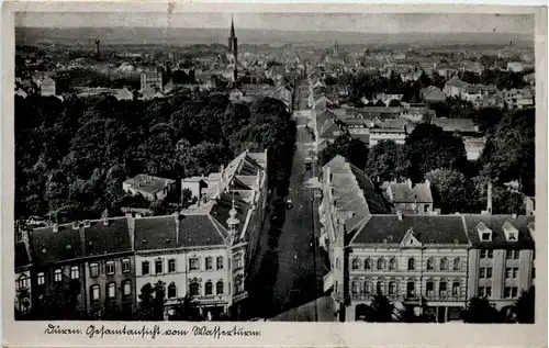 Düren, Gesamtansicht vom Wasserturm -514398