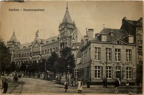 Aachen, Hauptpostgebäude -514978