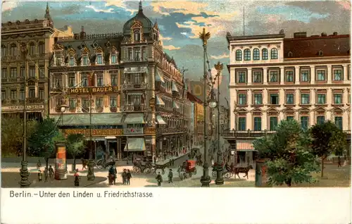 Berlin, Unter den Linden u. Friedrichstrasse -509320