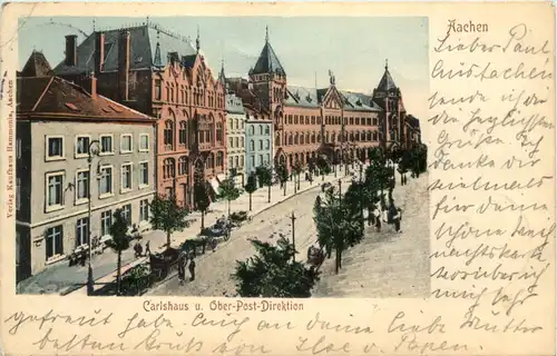Aachen, Carlshaus u. Oberpostdirektion -515718