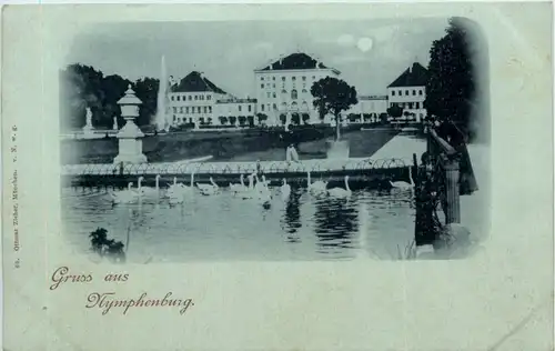 München, Gruss aus Nymphenburg -509460