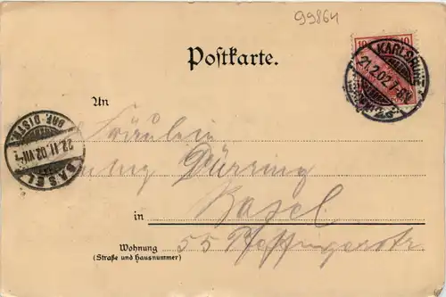 Karlsruhe, aus der Vogelschau -509640