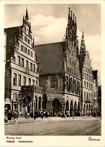 Münster i. W., Rathaus, Stadtweinhaus -516036