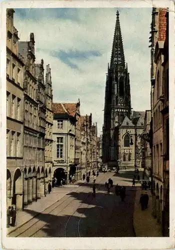 Münster i. W., Prinzipalmarkt/Lamberti-Kirche -516136