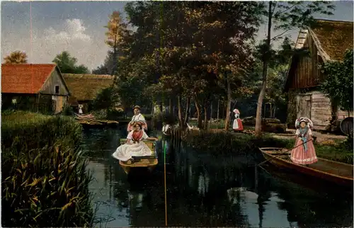 Spreewald, Dorf Lehde -509760