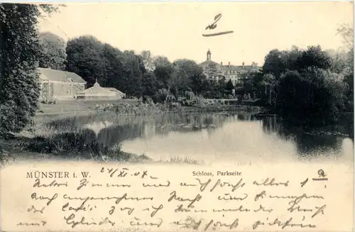 Münster i. W., Schloss Parkseite -516196