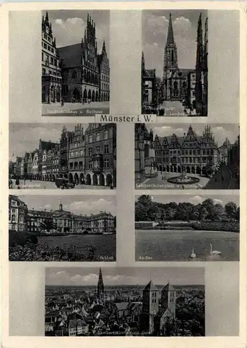 Münster i. W., div. Bilder -516376