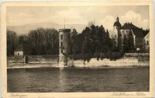Säckingen, Scheffelturm und Schloss -509960