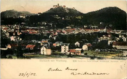 Eisenach, mit Wartburg -516592