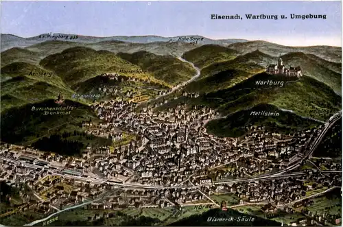 Eisenach, Wartburg u. Umgebung -516632