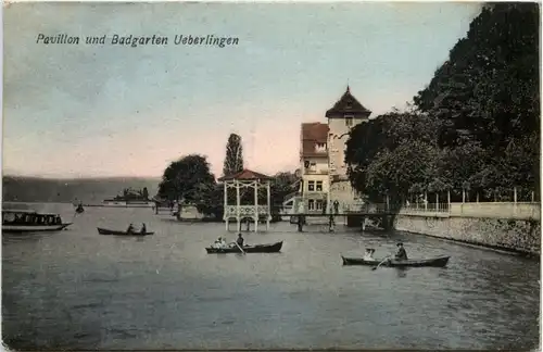 Ueberlingen, Pavillon und Badgarten -510880