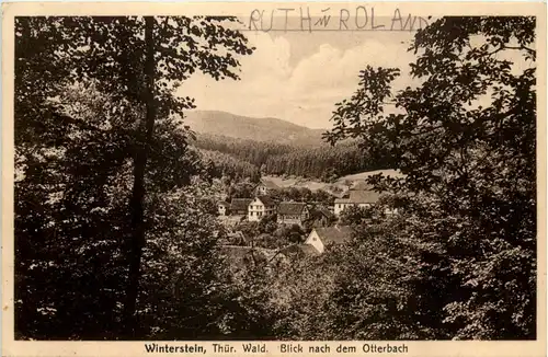 Winterstein/Thür. Wald, Blick nach dem Otterbach -517442