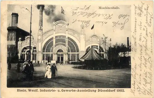 Düsseldorf, Industrieausstellung 1902 -511320