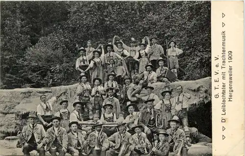 Hergensweiler - D Leibachtaler mit Trachtenmusik 1909 -612852