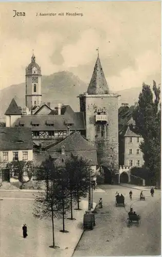 Jena - Johannistor mit Hausberg -614482