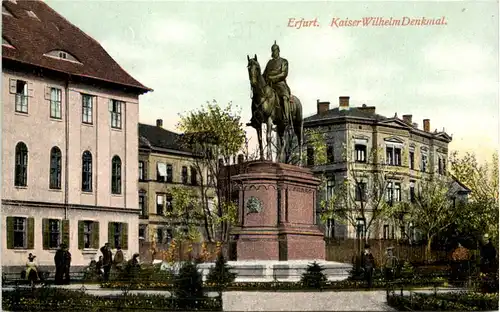 Erfurt - Kaiser Wilhelm Denkmal -614522