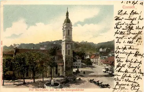 Eisenach - Marktplatz -614660