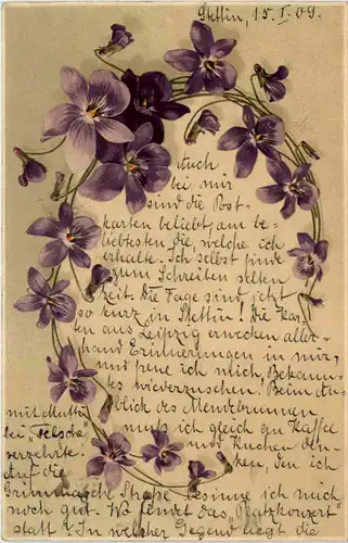 Blumen gelaufen in Stettin -627786