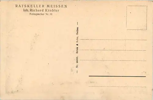 Meissen - Ratskeller -615316