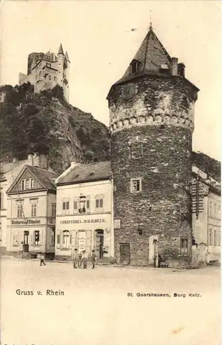 St. Goarshausen - Burg Katz -616112