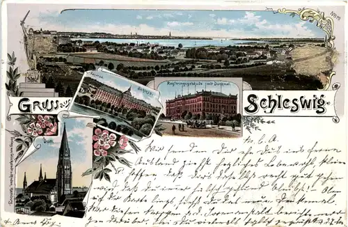 Gruss aus Schleswig - Litho 1896 -616808