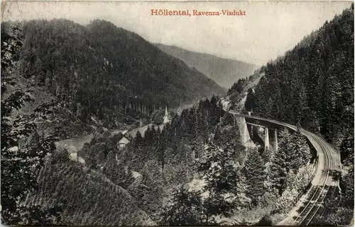 Höllental Schwarzwald, Ravenna-Viadukt -518666