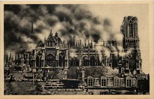 Cathedrale de Reims 1914 -617268