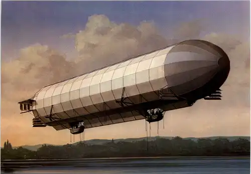 Luftschiff LZ 3 Zeppelin - REPRO -617528