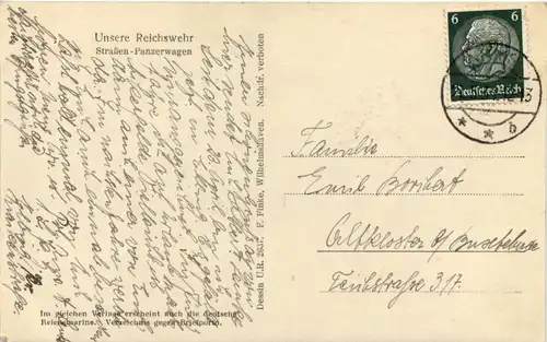Unsere Reichswehr - Strassen Panzerwagen -617928