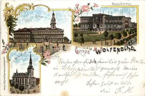 Gruss aus Wolfenbüttel - Litho -618208