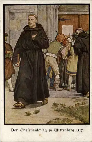 Der Thesenanschlag zu Wittenberg 1517 -618608